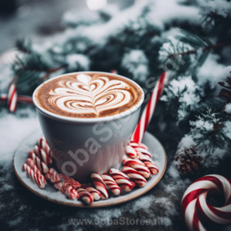 Diamond Painting Kerst Koffie