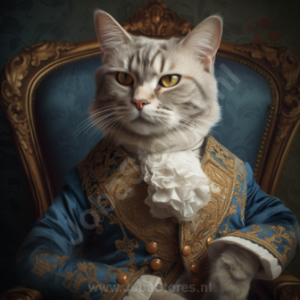 Diamond Painting Aristocratische Kat