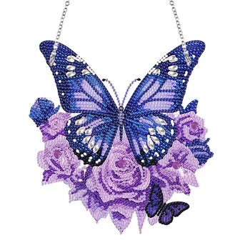 Diamond Painting Hanging Ornament Butterflie 01