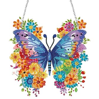 Diamond Painting Hanging Ornament Butterflie 03