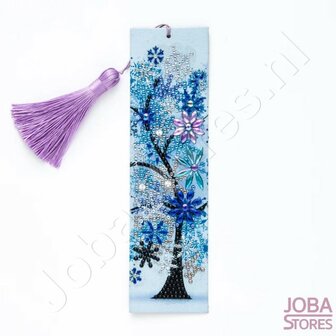 Diamond Painting Bookmark Tree 04