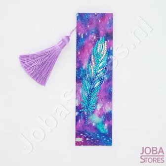 Diamond Painting Bookmark Feather