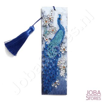 Diamond Painting Bookmark Peacock