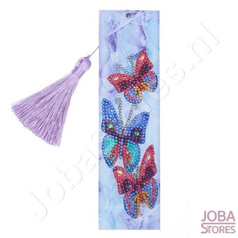 Diamond Painting Bookmark Butterflies 03