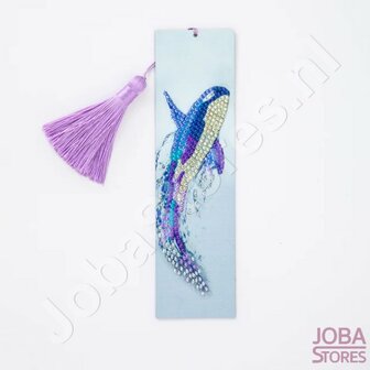 Diamond Painting Bookmark Whale