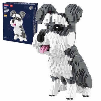 Nanoblocks Building Kit Balody Schnauzer