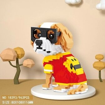 Nanoblocks Building Kit Balody Labrador