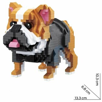 Nanoblocks building set Balody English Bulldog