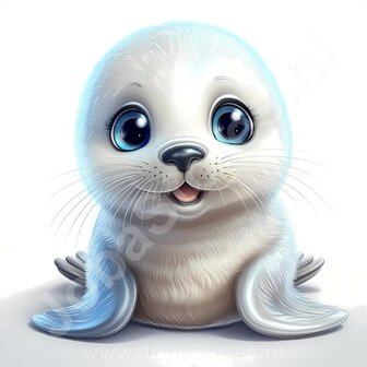 Diamond Painting Cute Seal