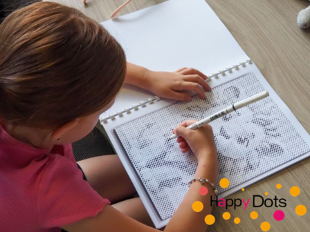 DOT Painting Coloring Book Animals