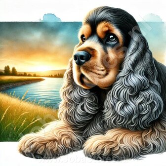 Diamond Painting Cocker Spaniel