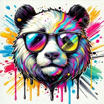 Diamond Painting Panda with sunglasses