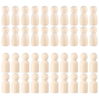 Peg Dolls 40 pieces