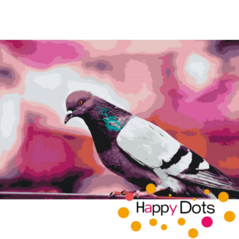 Painting by numbers Dove 40x60cm (HappyDots)