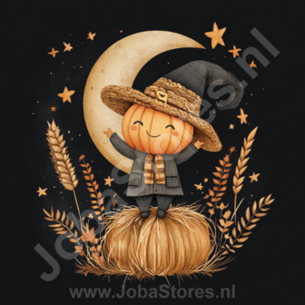 Diamond Painting Halloween scarecrow 05