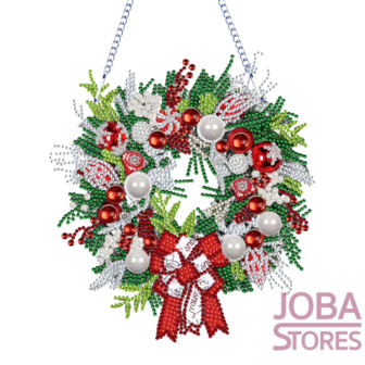 Diamond Painting Christmas Wreath 004