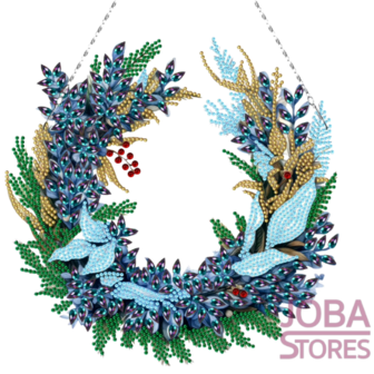 Diamond Painting Christmas Wreath 007