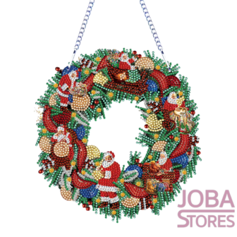 Diamond Painting Christmas Wreath 009