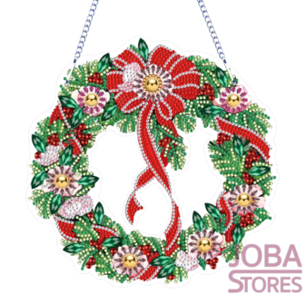 Diamond Painting Christmas Wreath 012