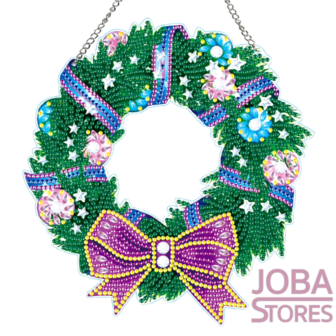 Diamond Painting Christmas Wreath 017