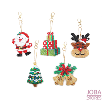 Diamond Painting Keychain Set Christmas AA912