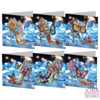 Diamond Painting Greeting Card Set 01 - High Heels