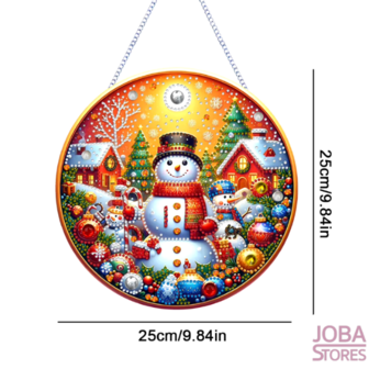 Diamond Painting Christmas Wreath 019