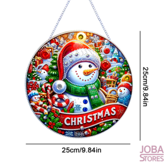 Diamond Painting Christmas Wreath 020