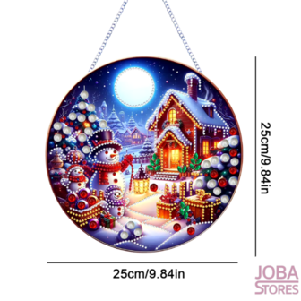 Diamond Painting Christmas Wreath 021