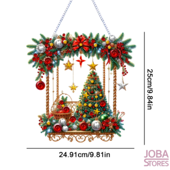 Diamond Painting Christmas Wreath 025