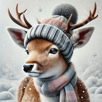 Diamond Painting Winter Deer