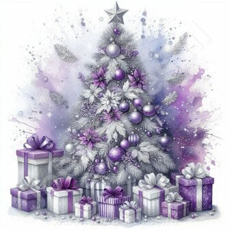 Diamond Painting Colorful Christmas Tree 03