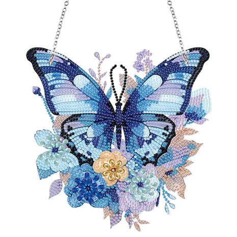 Diamond Painting Hanging Ornament Butterflie 02