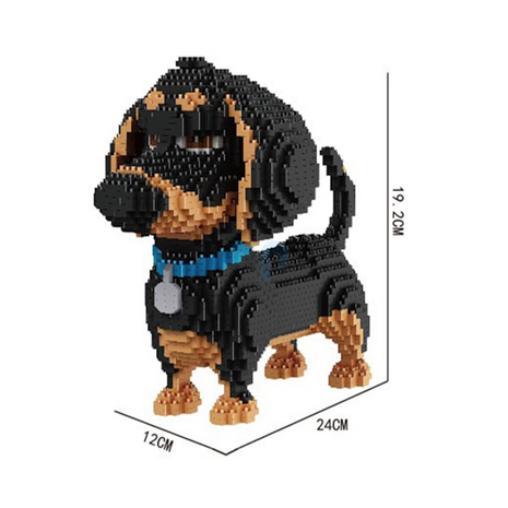 Nanoblocks Building Kit Balody Dachshund