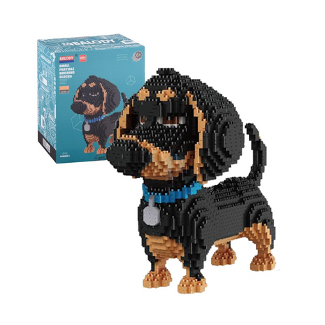 Nanoblocks Building Kit Balody Dachshund