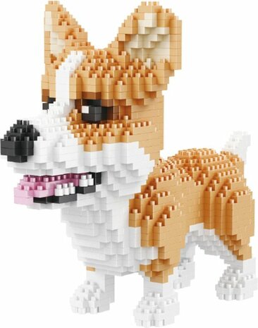 Nanoblocks Building Kit Balody Corgi