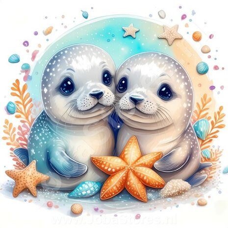 Diamond Painting Cute Seals