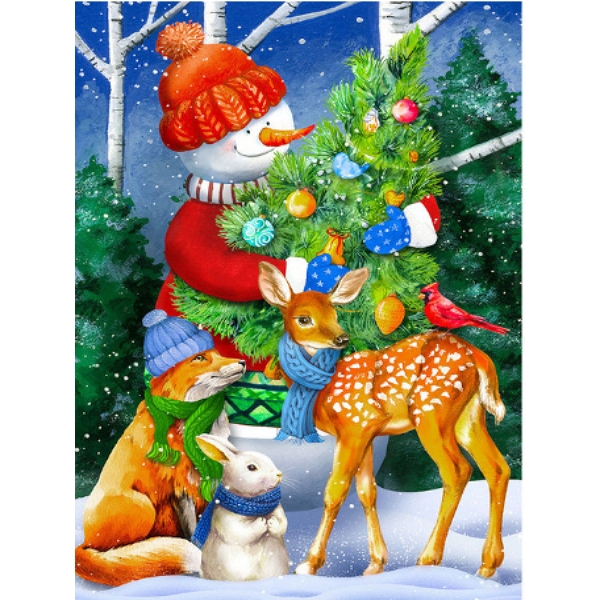 Diamond Painting Christmas Tree on Stand - Shop now - JobaStores