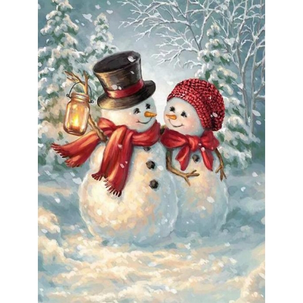 Diamond Painting Christmas Cards Set 09 (12 pieces) - Shop now - JobaStores